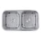 Nantucket Sinks 32.5 Inch Double Bowl Equal Undermount Stainless Steel Kitchen Sink, 16 Gauge NS10i-16 - alternate 1